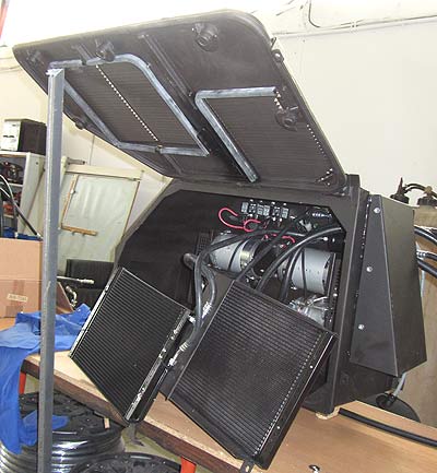 le challenge était d'intégrer 2 climatiseurs Hy-Gloo G3 dans un coffre métallique existant